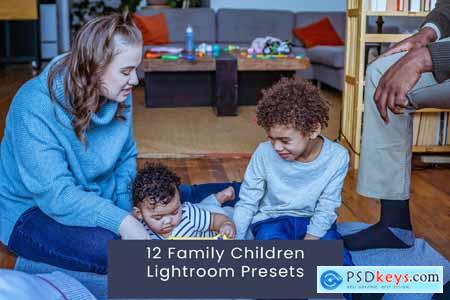 12 Family Children Lightroom Presets