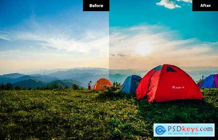 6 Summer Camp Lightroom and Photoshop Presets