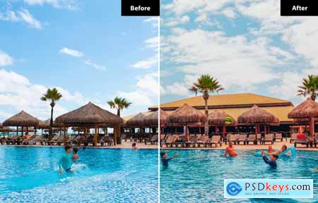 6 Poolhouse Lightroom and Photoshop Presets