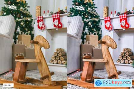 12 Christmas Day Lightroom Presets