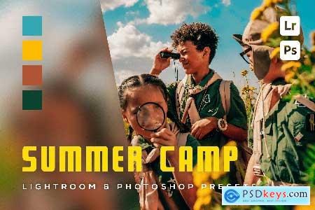 6 Summer Camp Lightroom and Photoshop Presets