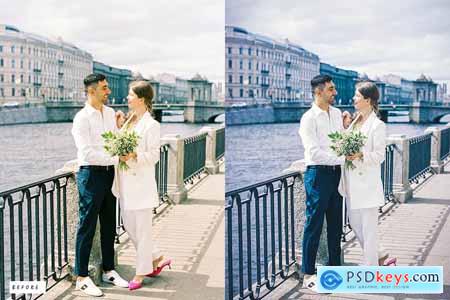 12 Wedding Airy Lightroom Presets