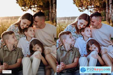 12 Family Children Lightroom Presets