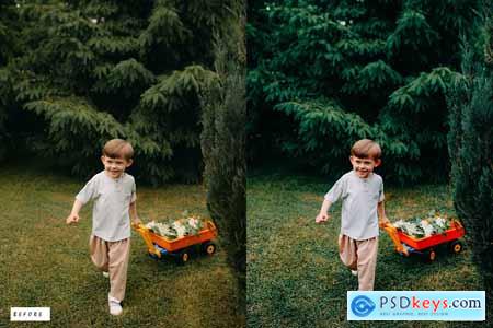 12 Family Children Lightroom Presets