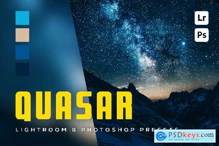 6 Quasar Lightroom and Photoshop Presets