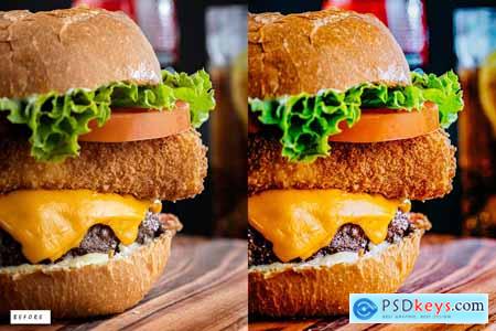 12 Tasty Burger Lightroom Presets