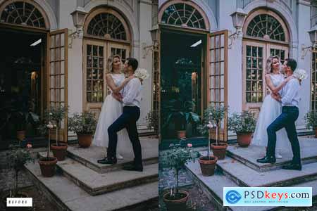 12 Wedding Airy Lightroom Presets