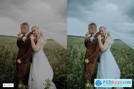 12 Wedding Airy Lightroom Presets