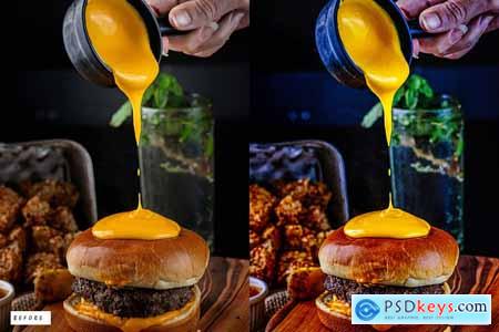 12 Tasty Burger Lightroom Presets