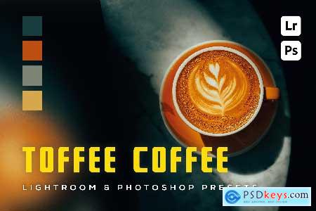 6 Toffee Coffee Lightroom and Photoshop Presets