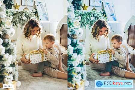 12 Christmas Day Lightroom Presets