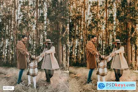 12 Family Children Lightroom Presets