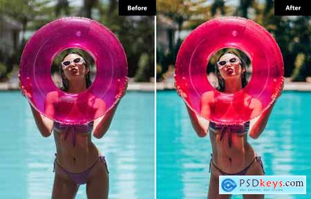 6 Poolhouse Lightroom and Photoshop Presets