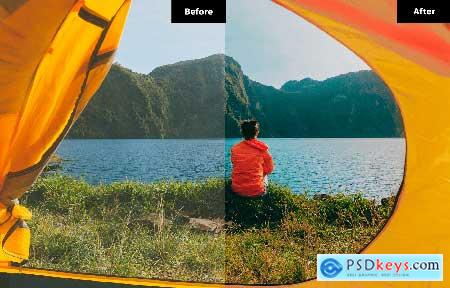 6 Summer Camp Lightroom and Photoshop Presets