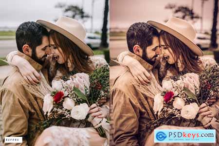 12 Wedding Airy Lightroom Presets