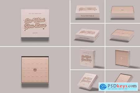 Gift Box Mockup - 02