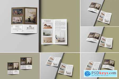 DL Bifold Brochure Mockup - 02