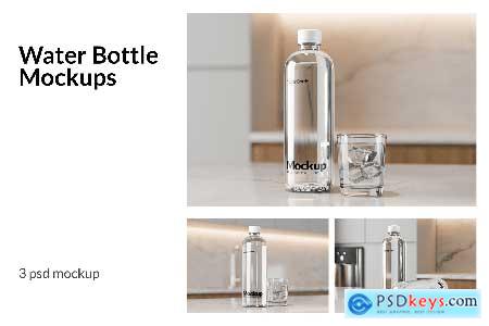 Water Bottle Mockup