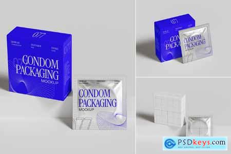 Condom Mockup