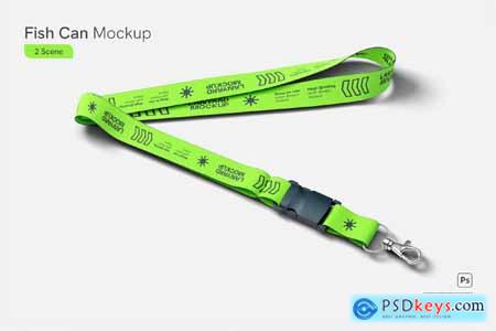 Lanyard Mockup