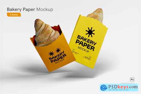 Bakery Paper Mockup