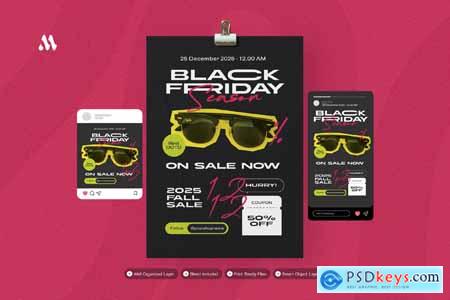 Black Friday Season - Flyer Set