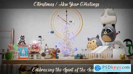 Christmas - New Year Greetings - Embracing the Spirit of the Season 49774051