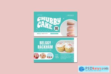 Chubby Cake Design Business Card