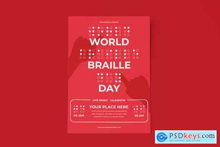 World Braille Day Flyers