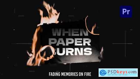 Paper Burn Stories Slides 55972711