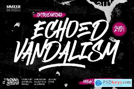 Echoed Vandalism - Urban Street Graffiti