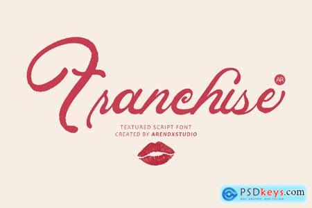 Franchise Script Font