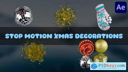 Stop Motion Xmas Decorations for After Effects 55939755