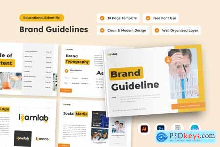 Modern Scientific Educational Brand Guideline