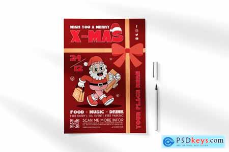 Merry Christmas Flyer Template