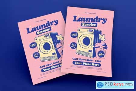 Laundry Service Flyer