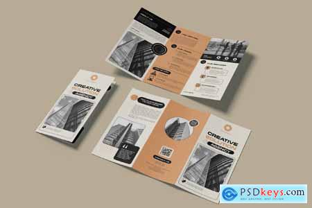 Creative Solution Agency Trifold Brochure