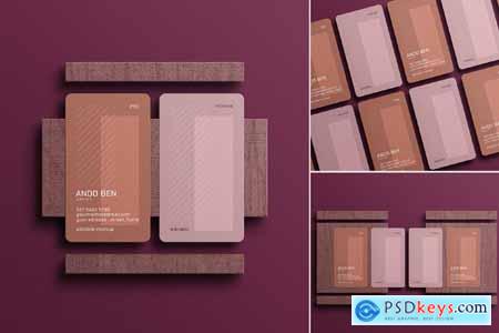 Minimal Business Card Mockup Set