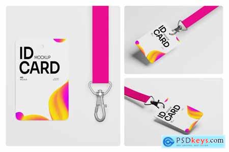 ID Lanyard Mockup