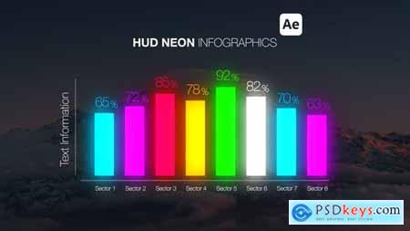 HUD Neon Infographics 55977233