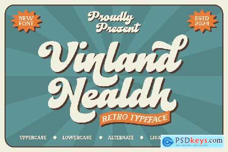 Vinland Nealdh - Script Retro Typeface