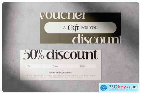 Fashion Gift Voucher Template