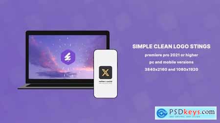 Premiere Pro Simple Clean Logo Stings for PC and Mobile 55927196