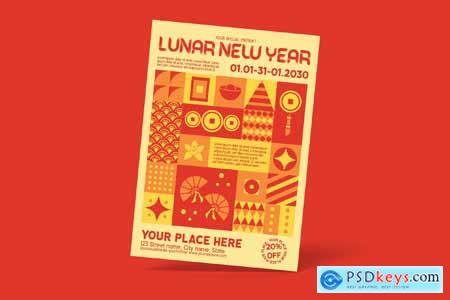 Lunar New Year Flyer CNG6ZVW