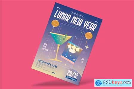 Lunar New Year Flyer 73KZ34G