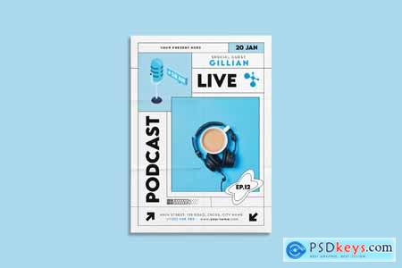 Podcast Live Flyer