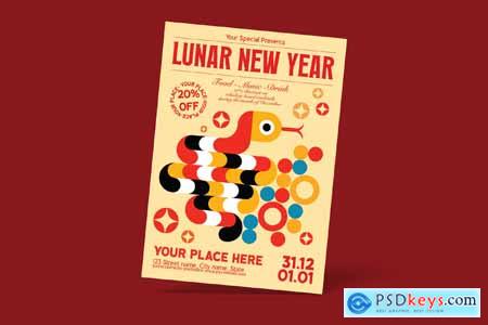 Lunar New Year Flyer 445WK9S