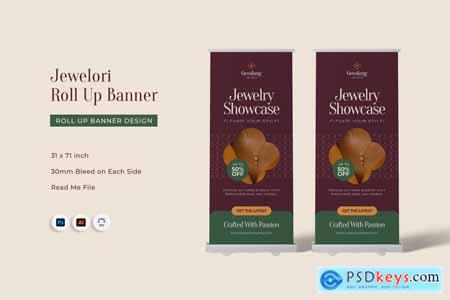 Jewelori - Roll Up Banner