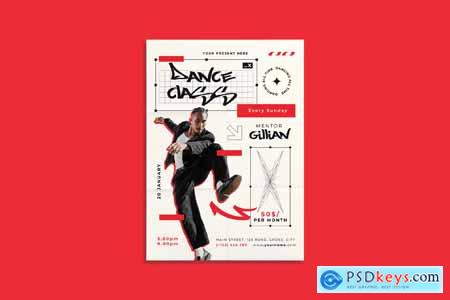 Dance Class Flyer