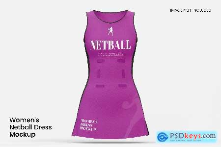 Netball Dress Mockup